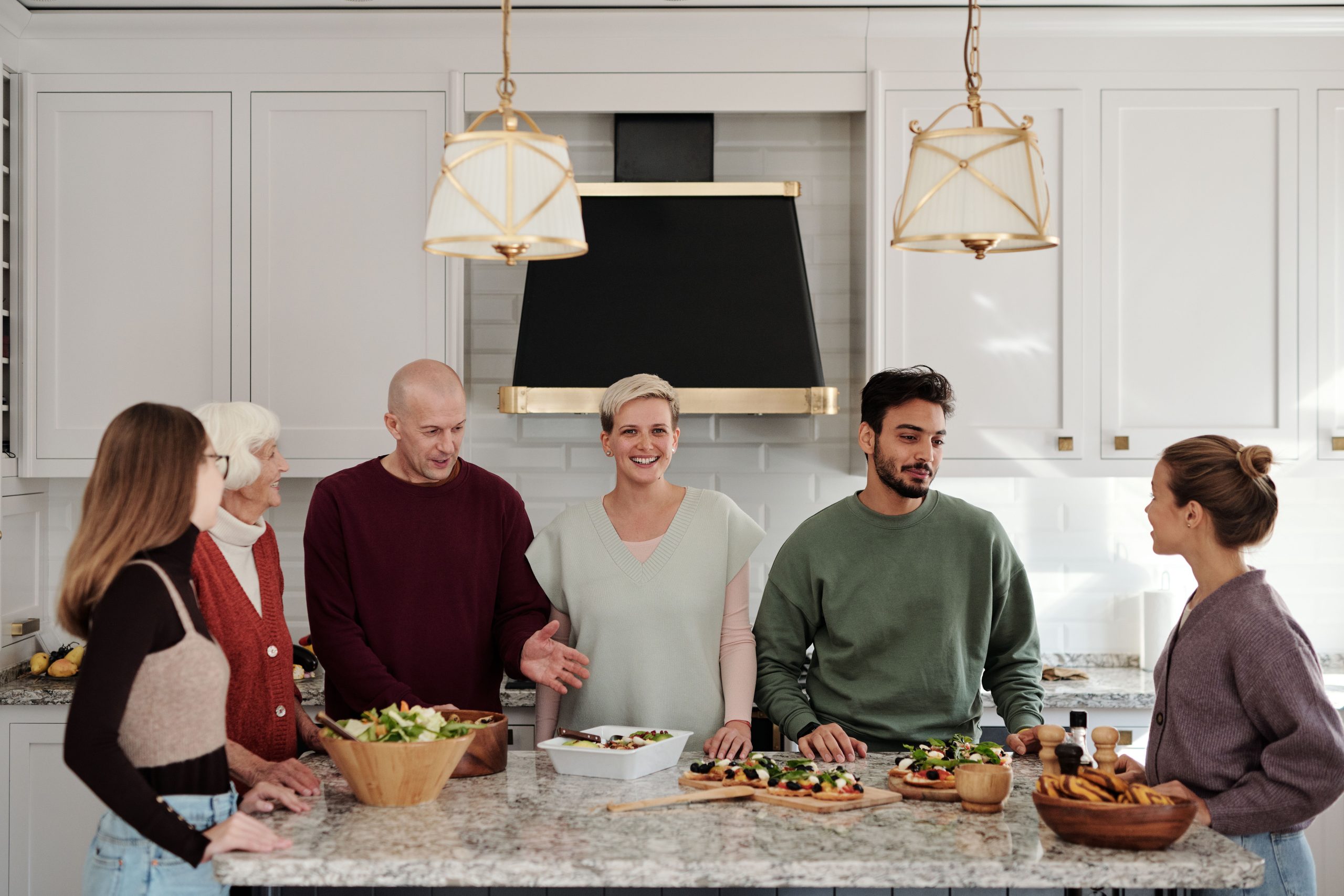 how to talk to family